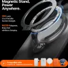 Coque arrière Torras Ostand Spin Air avec MagSafe pour Apple iPhone 17 Pro - Shadow Noir 4