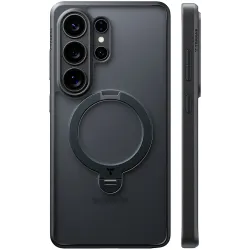 Coque arrière Torras Ostand Spin avec MagSafe pour Samsung Galaxy S26 Ultra - Noir