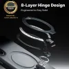 Coque arrière Torras Ostand Spin avec MagSafe pour Samsung Galaxy S26 Plus - Noir 1
