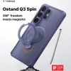 Coque arrière Torras Ostand Spin avec MagSafe pour Samsung Galaxy S26 Ultra - Violet foncé 1