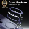 Coque arrière Torras Ostand Spin avec MagSafe pour Samsung Galaxy S26 Ultra - Violet foncé 2