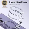 Coque arrière Torras Ostand Spin avec MagSafe pour Samsung Galaxy S26 Ultra - Transparent 2