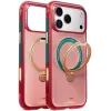 Coque arrière Torras Ostand Q3 Air avec MagSafe pour Apple iPhone 17 Pro Max - Wave of Passion 0