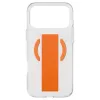 Coque arrière UNIQ Heldro Air MagClick MagSafe pour Apple iPhone 17 Pro - Transparent/Orange 2