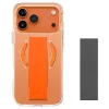 Coque arrière UNIQ Heldro Air MagClick MagSafe pour Apple iPhone 17 Pro Max - Transparent/Orange 3